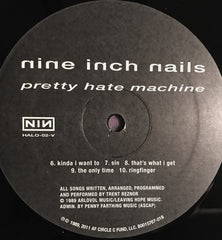 Nine Inch Nails : Pretty Hate Machine (LP, Album, RE)