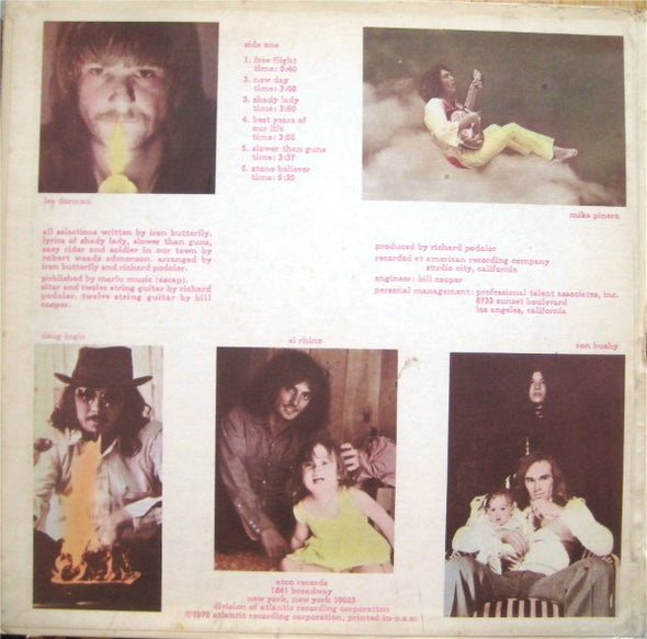 Iron Butterfly With Pinera* & Rhino* : Metamorphosis (LP, Album, CTH)