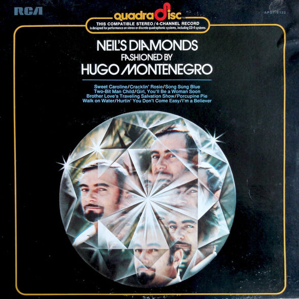 Hugo Montenegro : Neil's Diamonds Fashioned By Hugo Montenegro (LP, Album, Quad)