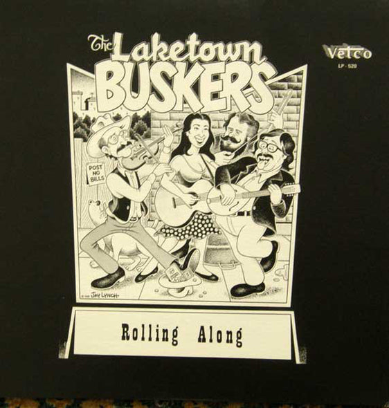 The Laketown Buskers : Rolling Along (LP)