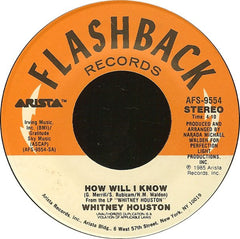 Whitney Houston : How Will I Know / Greatest Love Of All (7")