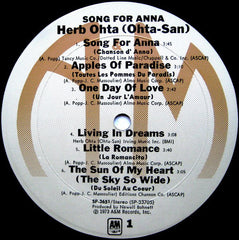 Herb Ohta : Song For Anna (LP, Album)