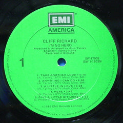 Cliff Richard : I'm No Hero (LP, Album, Gre)