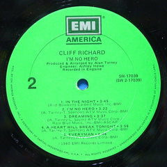 Cliff Richard : I'm No Hero (LP, Album, Gre)