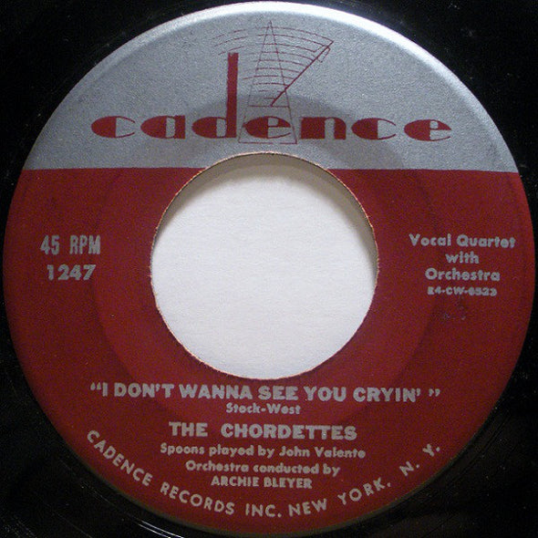 The Chordettes : Mr. Sandman / I Don't Wanna See You Cryin' (7", Single)