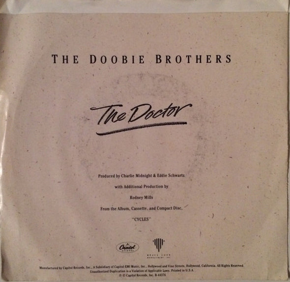The Doobie Brothers : The Doctor (7", Single, SRC)
