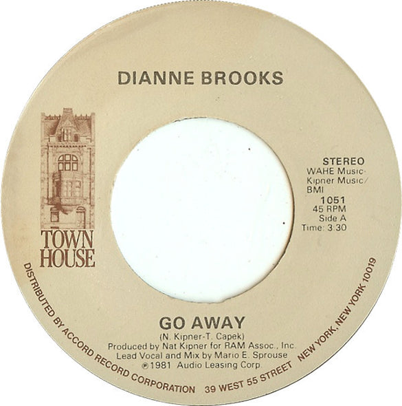 Dianne Brooks : Go Away (7")