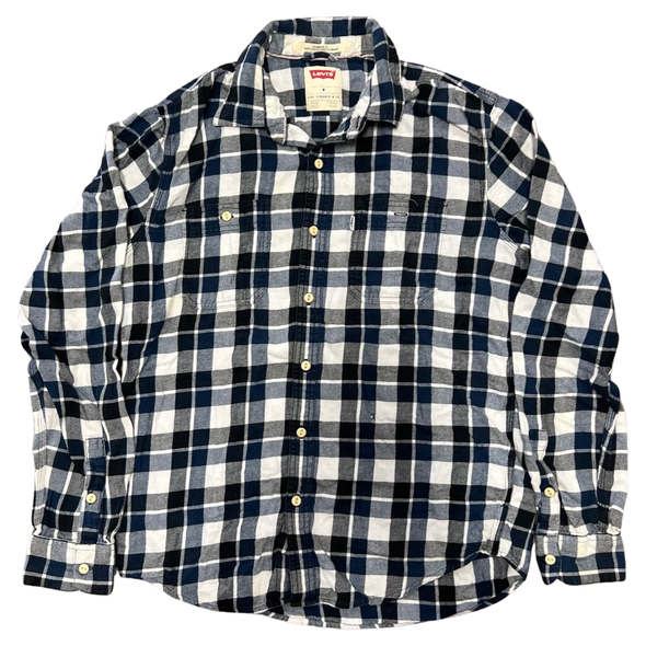 Levi's Plaid Flannel Shirt (M)
