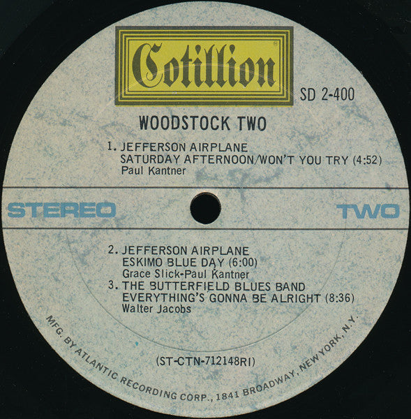 Various : Woodstock Two (2xLP, Album, RI )