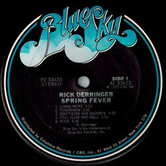Rick Derringer : Spring Fever (LP, Album, Ter)