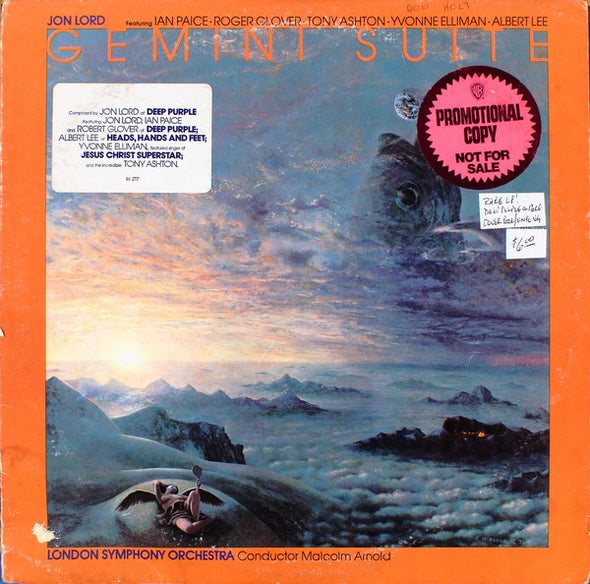 Jon Lord / The London Symphony Orchestra : Gemini Suite (LP, Album, Promo)