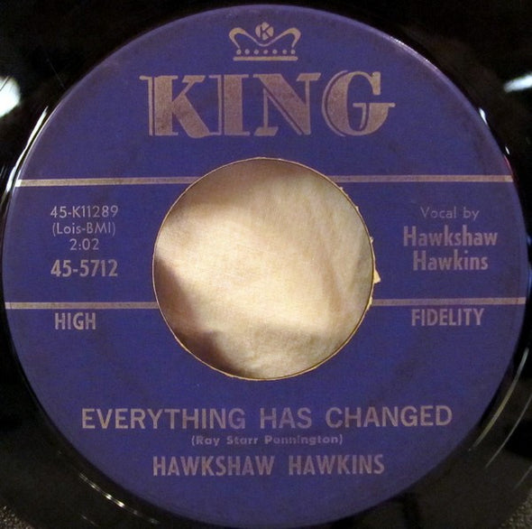 Hawkshaw Hawkins : Lonesome 7-7203 (7", Single)