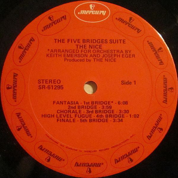 The Nice : Five Bridges (LP, Gat)