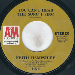 Keith Hampshire : First Cut Is The Deepest (7", Single, Styrene, Mon)