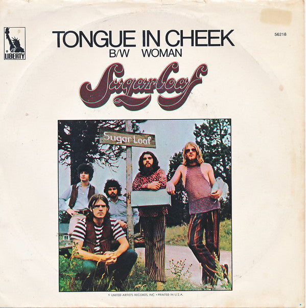 Sugarloaf : Tongue In Cheek / Woman (7", Single)