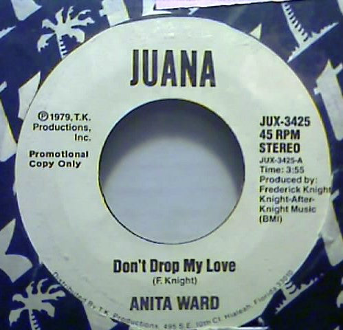 Anita Ward : Don't Drop My Love (7", Single, Promo)