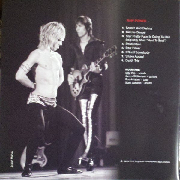 Iggy And The Stooges* : Raw Power (LP, Album, RE, RM + LP, Album, RE, RM + Gat)