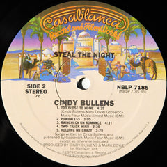 Cindy Bullens : Steal The Night (LP, Album)