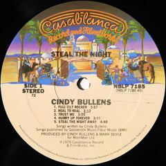 Cindy Bullens : Steal The Night (LP, Album)