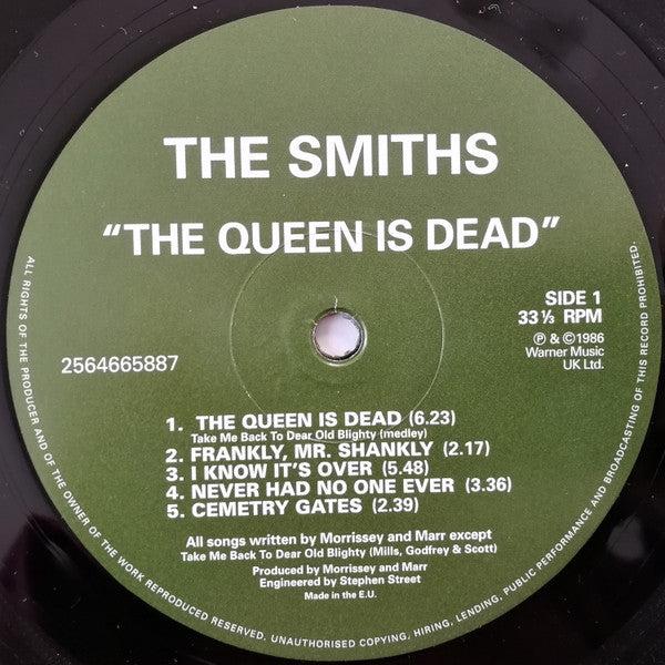 The Smiths - The Queen Is Dead (LP, Album, RE, Gat) (M)26