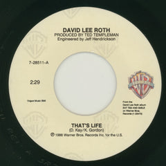 David Lee Roth : That's Life (7", Single)