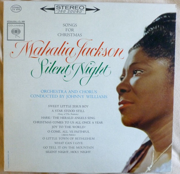 Mahalia Jackson : Silent Night - Songs For Christmas (LP, Album)