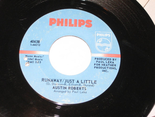 Austin Roberts : Runaway / Just A Little (7", Single)
