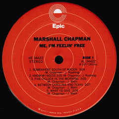 Marshall Chapman : Me, I'm Feelin' Free (LP, Album)