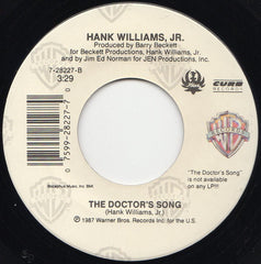 Hank Williams, Jr.* : Heaven Can't Be Found (7", Single)