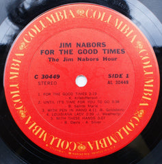 Jim Nabors : For The Good Times - The Jim Nabors Hour (LP, Album)