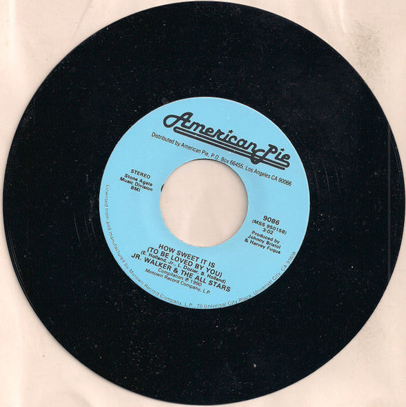 Jr. Walker & The All Stars* : (I'm A) Road Runner / How Sweet It Is (To Be Loved By You) (7", Single, Comp, Glo)