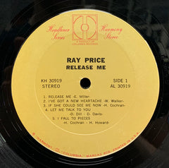 Ray Price : Release Me (LP, Album)
