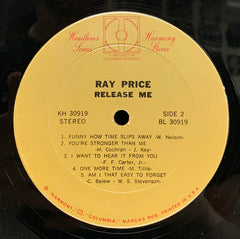 Ray Price : Release Me (LP, Album)