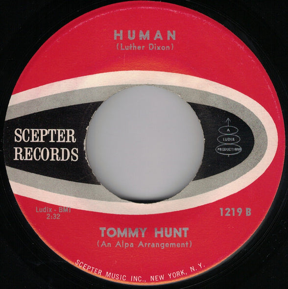 Tommy Hunt : The Parade Of Broken Hearts (7", Single)