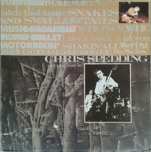 Chris Spedding : Just Plug Him In! (LP, Album)