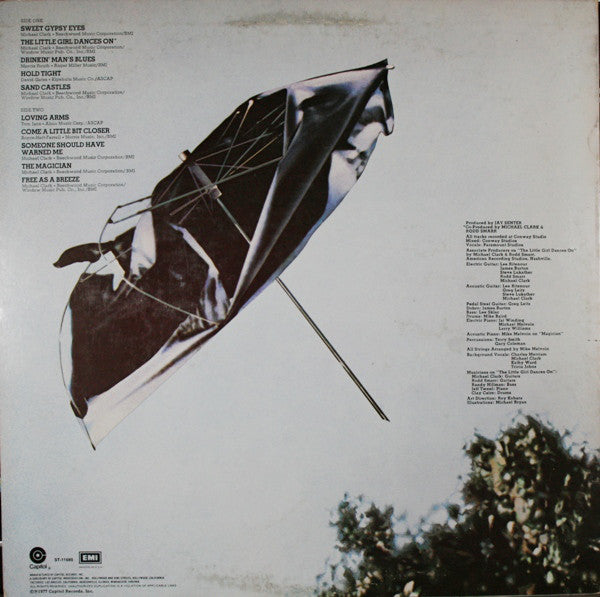 Michael Clark (3) : Free As A Breeze (LP, Album)