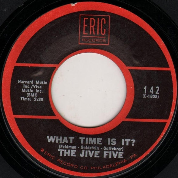 The Jive Five : My True Story / What Time Is It? (7", RE)