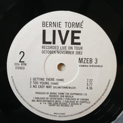 Bernie Tormé : Live (LP, Album)
