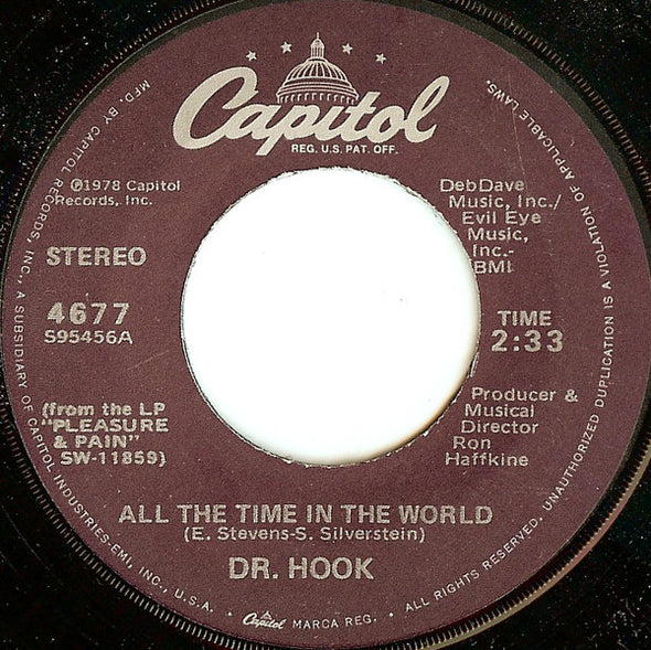 Dr. Hook : All The Time In The World (7", Single, Jac)