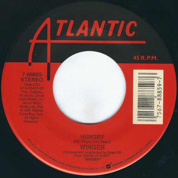 Winger : Hungry (7", Spe)
