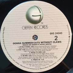 Donna Summer : Cats Without Claws (LP, Album, Club, CRC)
