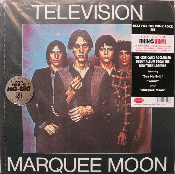 Television : Marquee Moon (LP,Album,Reissue,Remastered)