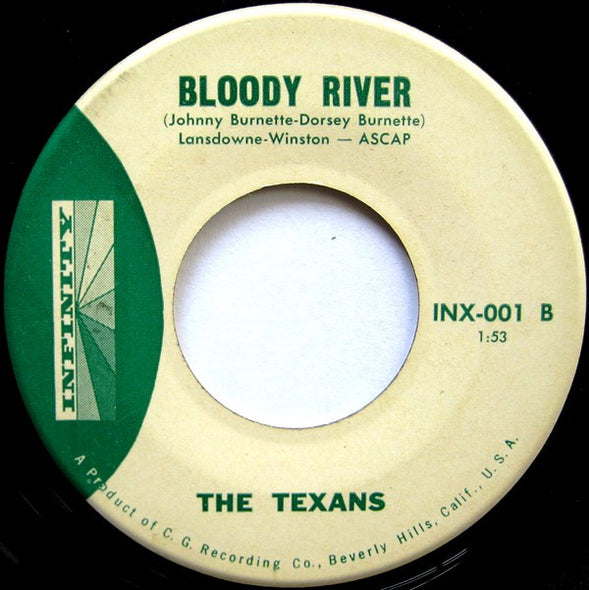 The Texans (2) : Green Grass Of Texas / Bloody River (7", Single)