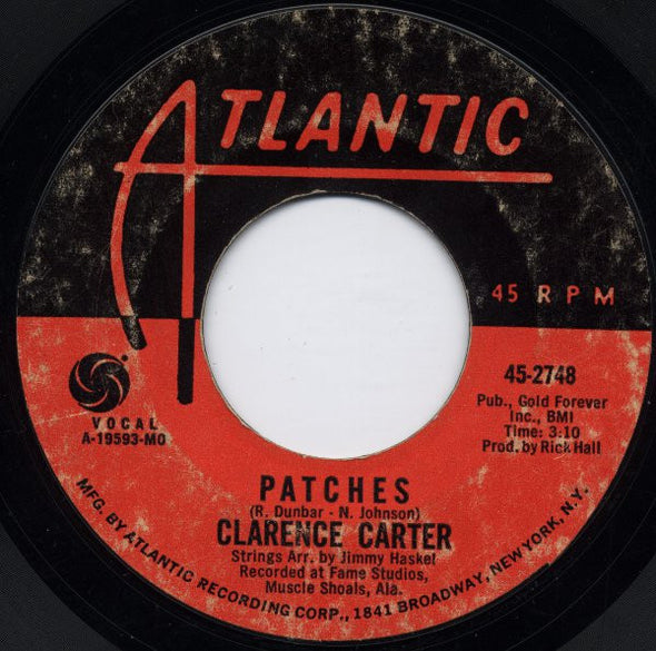 Clarence Carter : Patches (7", Single, Styrene, MO-)