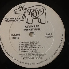 Alvin Lee & Ten Years Later : Rocket Fuel (LP, Album, Promo)