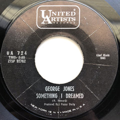 George Jones (2) : Where Does A Little Tear Come From (7", Single, Mon)