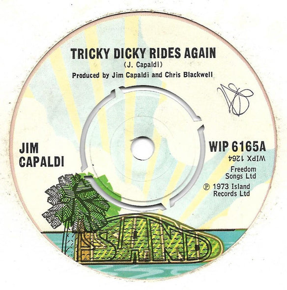 Jim Capaldi : Tricky Dicky Rides Again (7", Single)