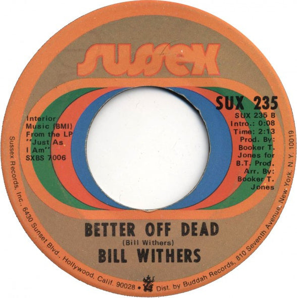 Bill Withers : Lean On Me (7", Single, Mono, ARP)