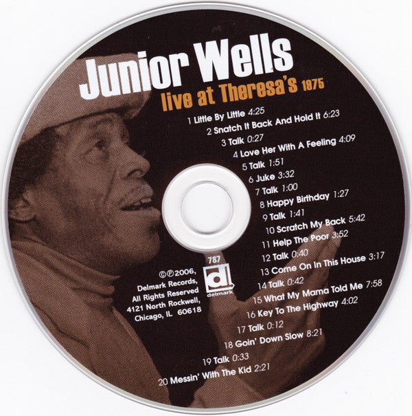 Junior Wells : Live At Theresa's 1975 (CD, Album)