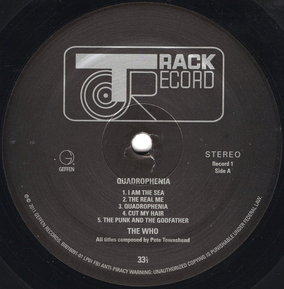 The Who : Quadrophenia (2xLP, Album, RE)